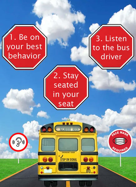 Bus Safety Posters - Photo Number 4