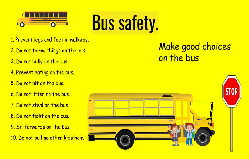 Bus Safety Posters - Photo Number 1