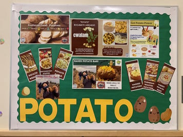 potato information board
