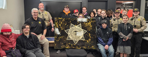 KCTP students create sign for sheriff's office