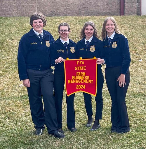 FFA teams do well at state