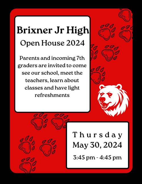 Brixner Jr High Open House