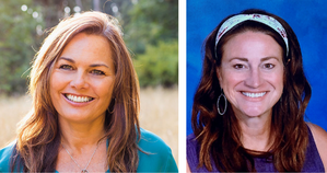 Photo of Andrea Gray, left,  new principal at Henley High School, and Kathleen Todd, right, new vice principal of curriculum and instruction.